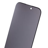 iPhone 16 Plus / 15 Plus Skjermbeskytter i Herdet Glass med Personvernfunksjon - Gjennomsiktig