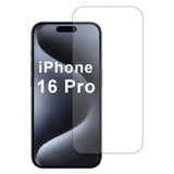 iPhone 16 Pro Skjermbeskyttelse 2.5D Herdet Glass - Case Friendly - Gjennomsiktig