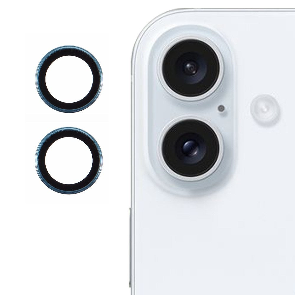 iPhone 16 / 16 Plus Beskyttelsesglass til Kameralinse - Grønn