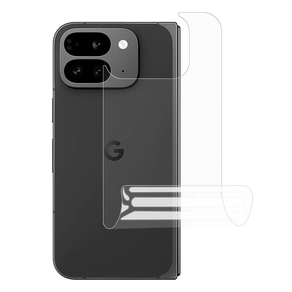 Google Pixel 11 Pro Fold / 10 Pro Fold / 9 Pro Fold Bakside Skjermbeskytter - Gjennomsiktig
