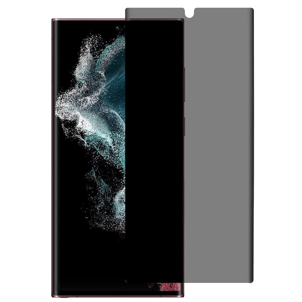 Samsung Galaxy S22 Ultra Skjermbeskytter med Personvernfunksjon - Gjennomsiktig