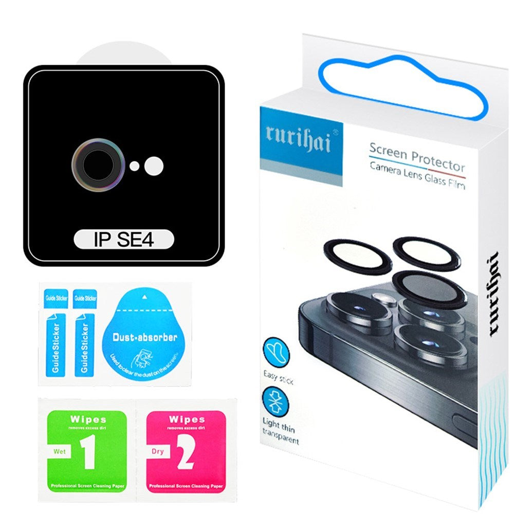 iPhone 16e RURIHAI Kameralinsebeskytter - Flerfarget