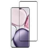 Honor Magic7 Lite Full Fit Herdet Skjermbeskyttelsesglass - Gjennomsiktig / Svart