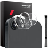 NORTHJO iPhone 16e Herdet Kameralinseglass - 2 stk. - Gjennomsiktig