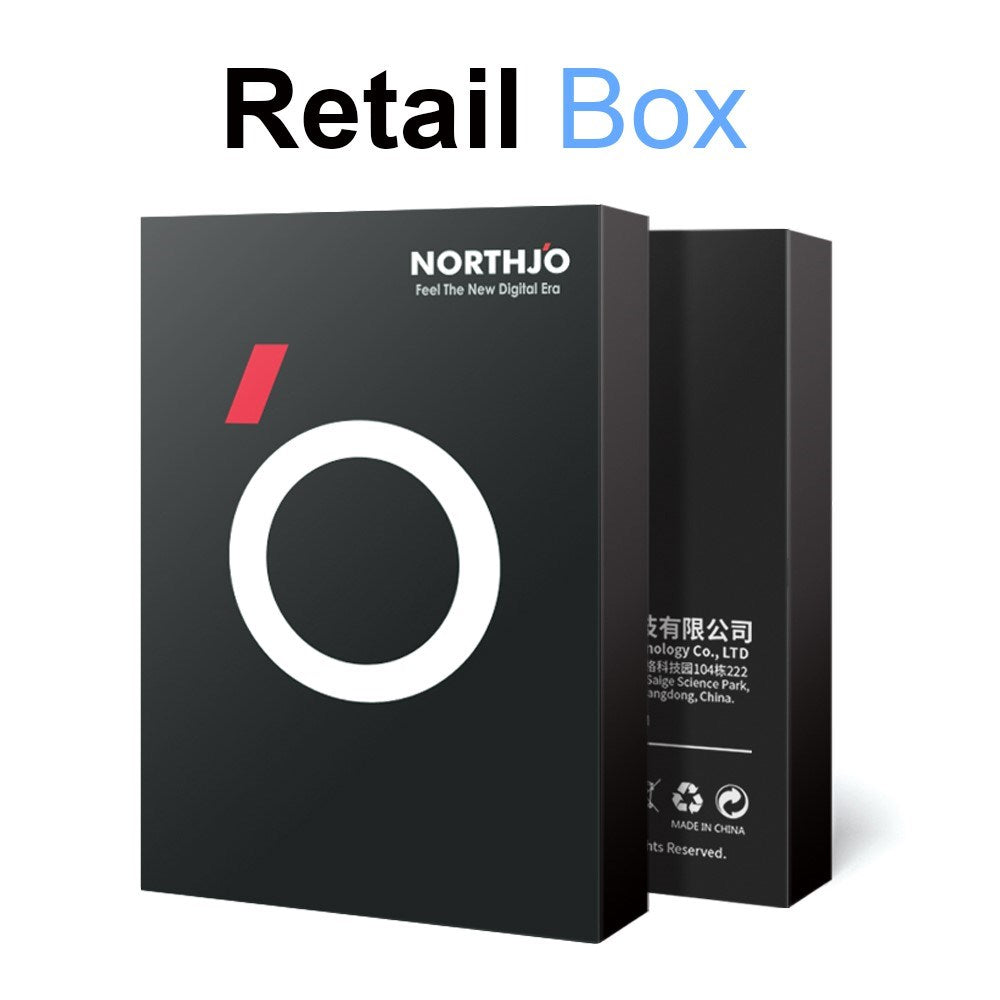 NORTHJO iPhone 16e Herdet Kameralinseglass - 2 stk. - Gjennomsiktig