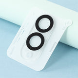 Samsung Galaxy S25 Edge Herdet Glass til Kameralinse - 2 Stk. - Gjennomsiktig / Svart