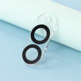 Samsung Galaxy S25 Edge Herdet Glass til Kameralinse - 2 Stk. - Gjennomsiktig / Svart