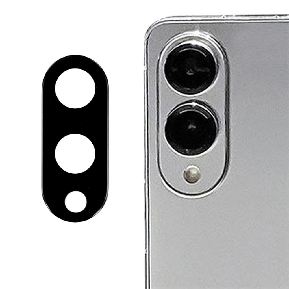 Samsung Galaxy S25 Edge Herdet Glass til Kameralinse - Svart