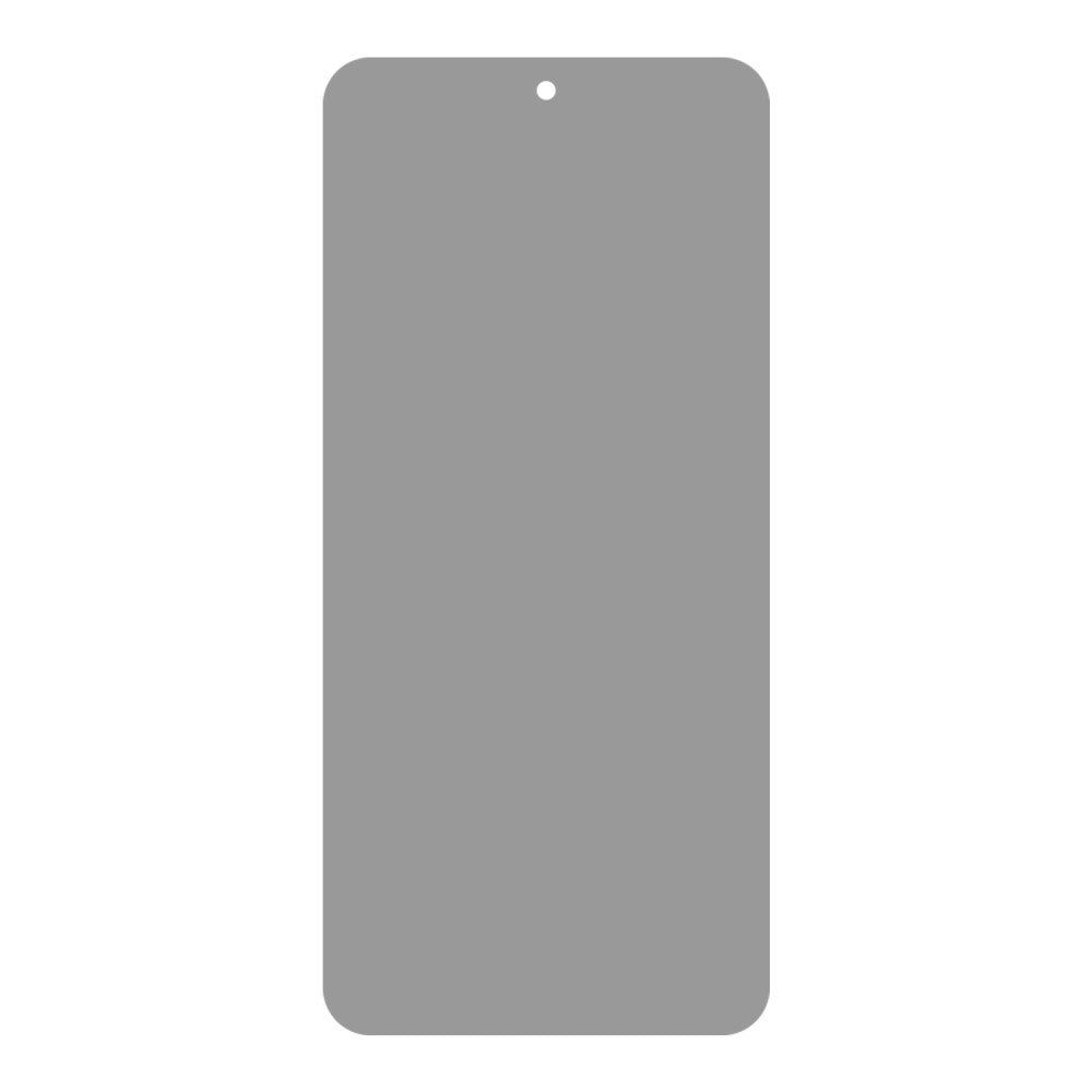 Realme 14X (5G) / C75 Full Fit Herdet Skjermbeskyttelsesglass - Privacy Funksjon - Gjennomsiktig