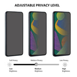 Google Pixel 10 Skjermbeskytter i Herdet Glass med Personvernfunksjon - Gjennomsiktig