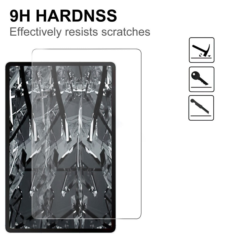 Samsung Galaxy Tab S10 FE+ (Plus) Herdet Skjermbeskyttelsesglass - Gjennomsiktig