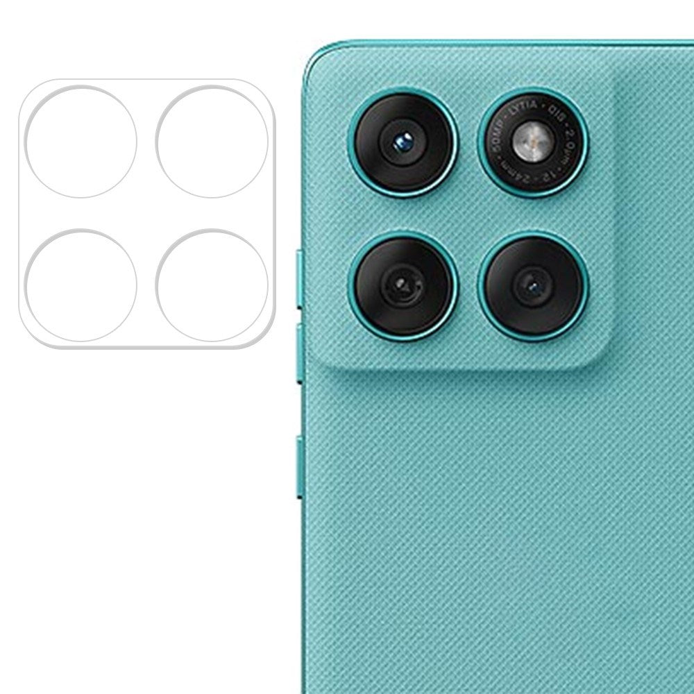 Motorola Edge 60 / Edge 60 Fusion Herdet Beskyttelsesglass for Kameralinse - Gjennomsiktig