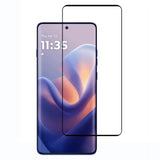 Motorola Edge 60 Pro Skjermbeskyttelsesglass - Gjennomsiktig / Svart