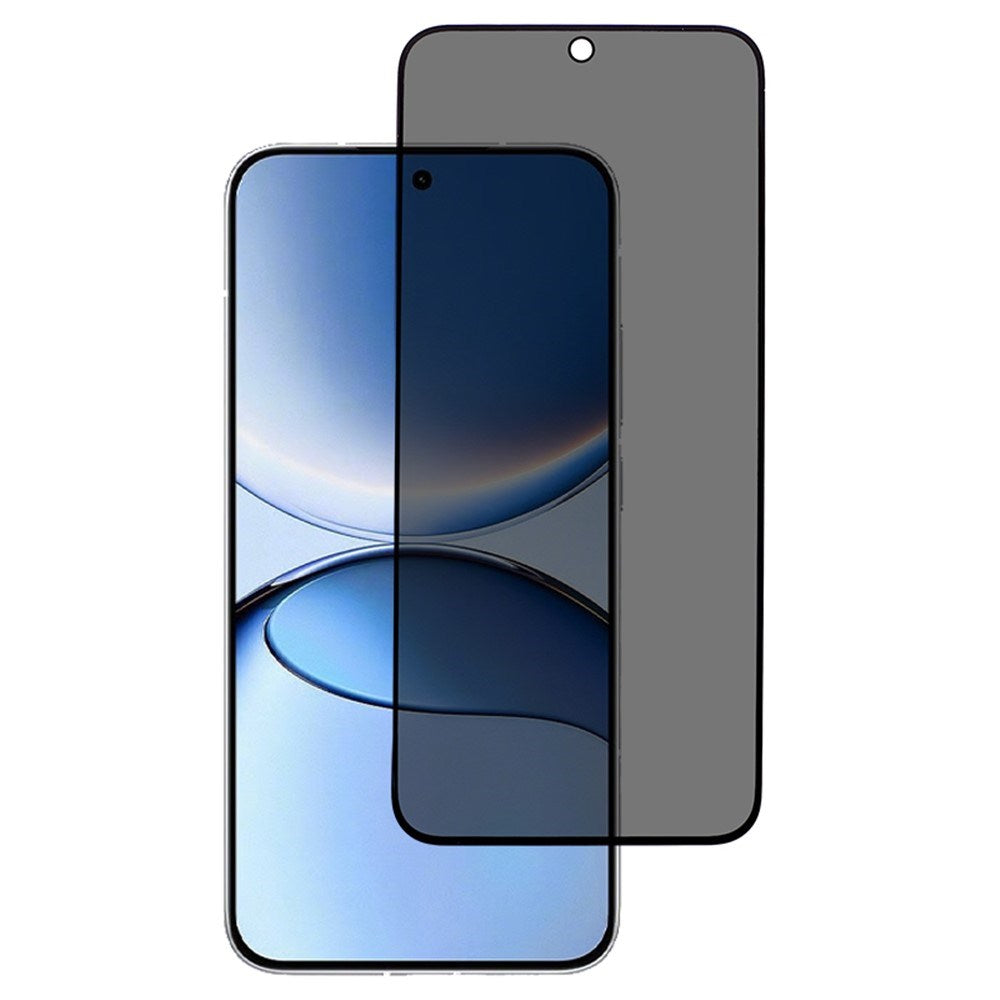 Xiaomi Poco F7 Herdet Skjermbeskyttelsesglass – Privacy Funksjon – Gjennomsiktig