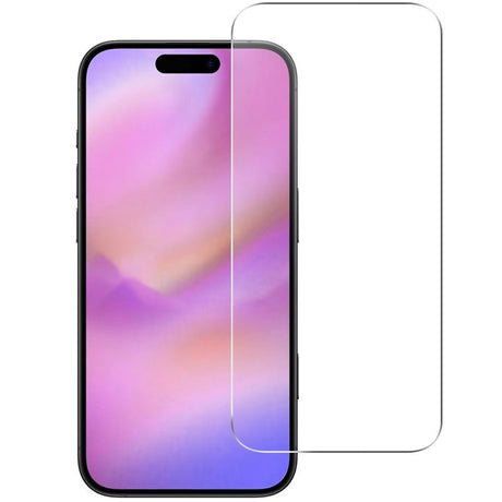 iPhone 17 Pro Max 2-i-1 Beskyttelsessett m. Herdet Skjermbeskyttelsesglass & 2 stk Kameralinsebeskyttelsesfilm - Gjennomsiktig