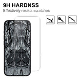 iPhone 17 Pro Max 2-i-1 Beskyttelsessett m. Herdet Skjermbeskyttelsesglass & 2 stk Kameralinsebeskyttelsesfilm - Gjennomsiktig