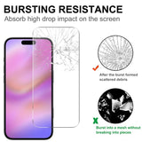 iPhone 17 Pro Max 2-i-1 Beskyttelsessett m. Herdet Skjermbeskyttelsesglass & 2 stk Kameralinsebeskyttelsesfilm - Gjennomsiktig
