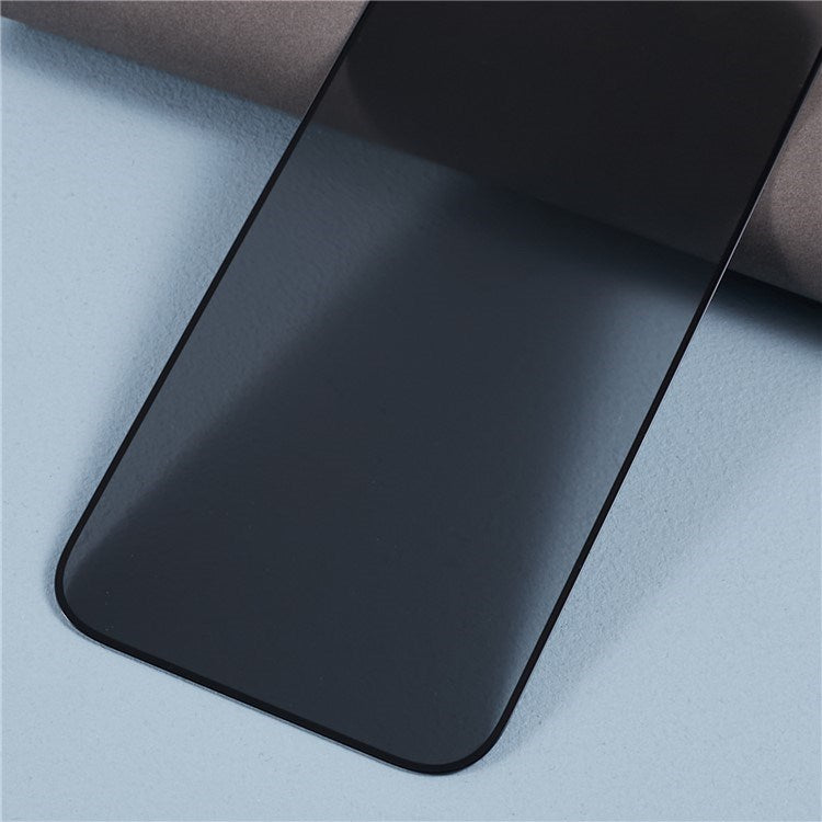 iPhone 17 Pro Full Fit Herdet Skjermbeskyttelsesglass - Privacy Funksjon - Gjennomsiktig