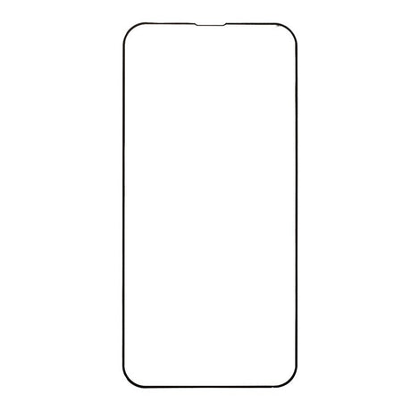 iPhone Air Herdet Skjermbeskyttelsesglass - Gjennomsiktig / Svart Kant