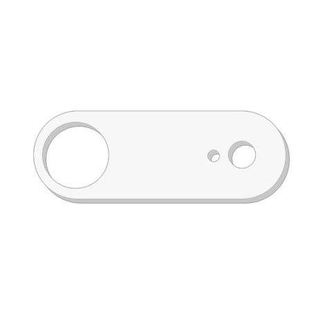 iPhone Air Herdet Kameralinse Beskyttende Glass - Gjennomsiktig