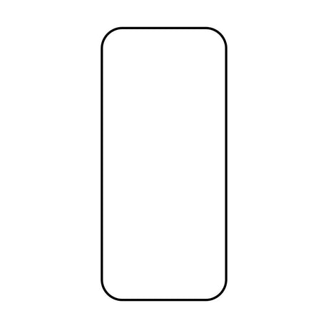 iPhone 17 Full Fit Skjermbeskyttelsesglass - Gjennomsiktig / Svart Kant