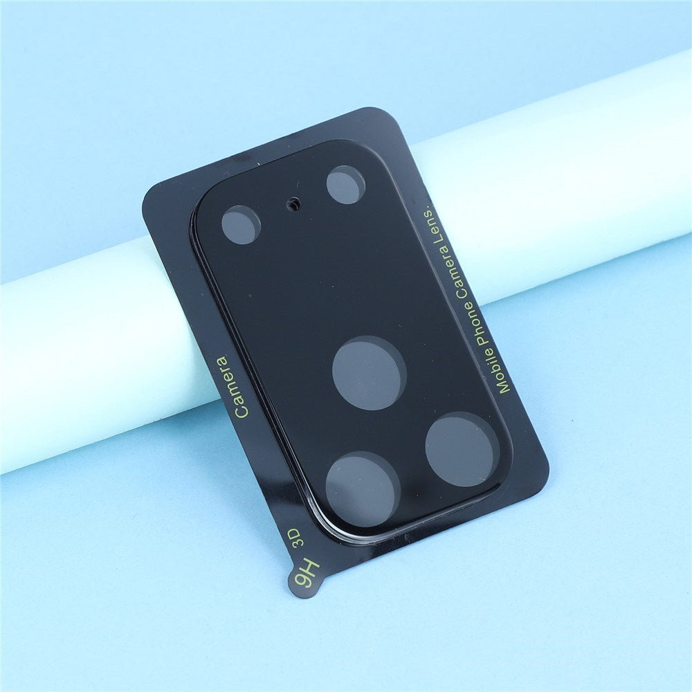 iPhone 17 Pro Max Herdet Kameralinse Beskyttende Glass - Svart