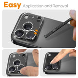 NORTHJO iPhone 17 Pro Herdet Kameralinse Glass - Gjennomsiktig