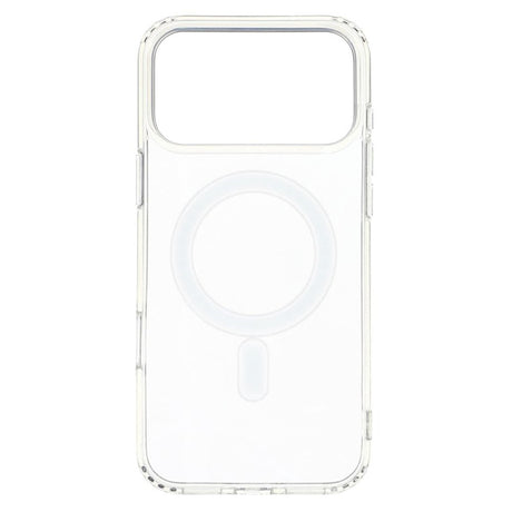 iPhone 17 Pro - 360° Beskyttelsessett m. Skjermbeskyttelse | MagSafe Deksel| Kameralinsebeskyttelse - Gjennomsiktig / Svart Kant