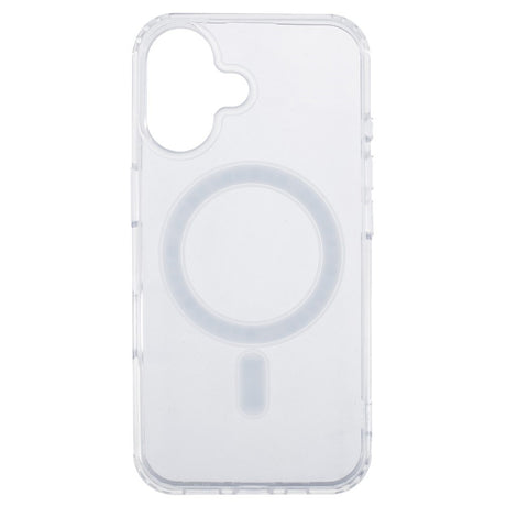 iPhone 17 - 360° Beskyttelsessett m. Skjermbeskyttelse | MagSafe Deksel| Kameralinsebeskyttelse - Gjennomsiktig / Svart Kant