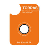 TORRAS iPhone Air LensGuard Kameralinsebeskyttelsesglass - Svart