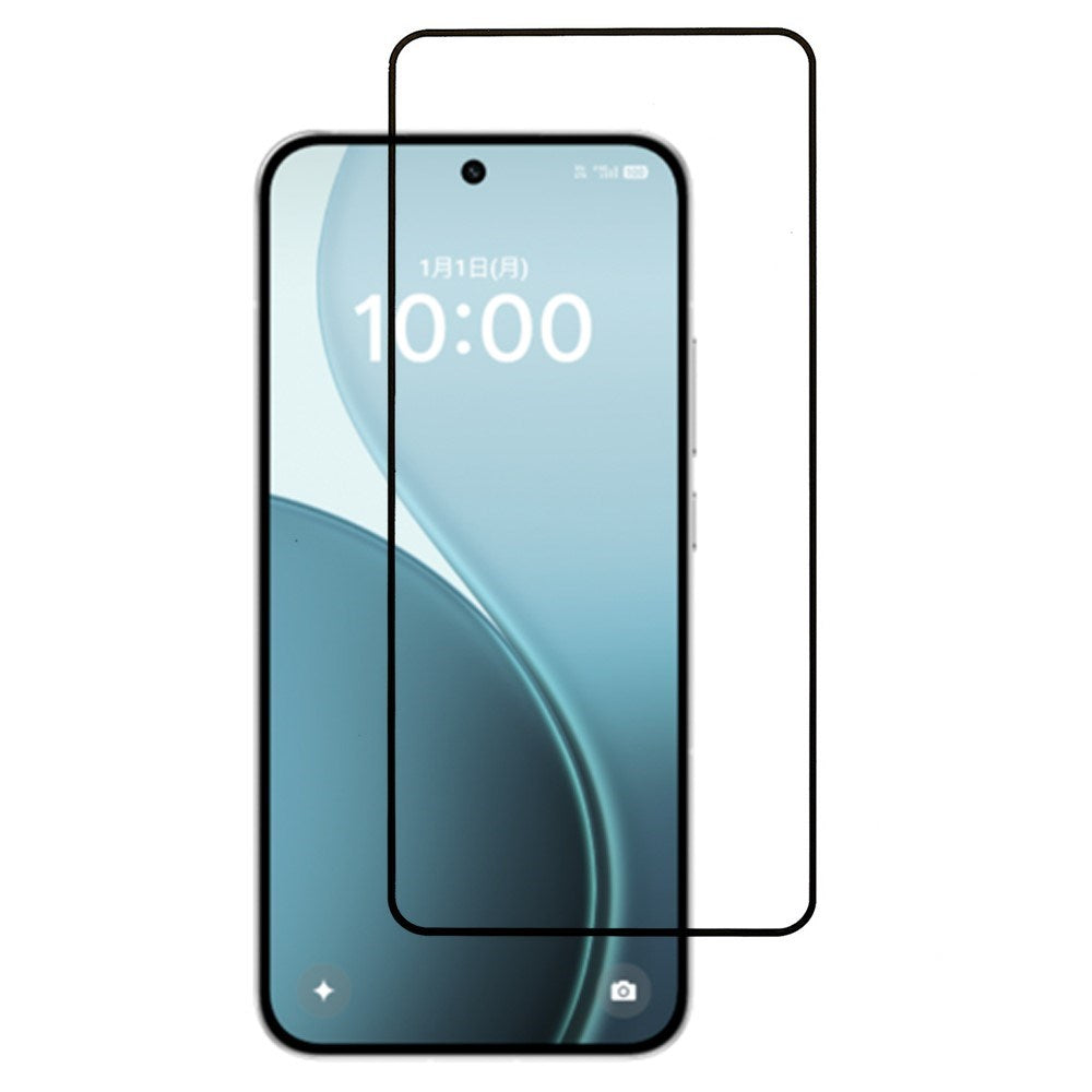 Oppo Reno14 (5G) Skjermbeskyttelsesglass - Gjennomsiktig / Svart Kant