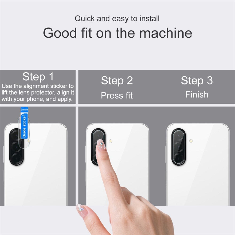 Samsung Galaxy A17 (5G) / A26 (5G) IMAK Herdet Kamerabeskyttelsesglass – Gjennomsiktig