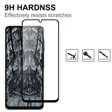 EIDERWOOD Samsung Galaxy A07 Skjermbeskyttelsesglass 9H - Gjennomsiktig / Svart Kant