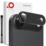 NORTHJO iPhone Air Kameralinsebeskyttelse - Matt Metall & Glass - Svart