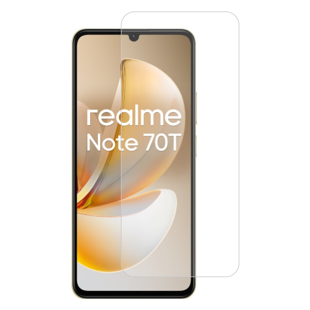 Realme Note 70T 0.3mm Herdet Skjermbeskyttelsesglass - Gjennomsiktig