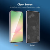 Samsung Galaxy A27 Herdet Glass Skjermbeskytter - Gjennomsiktig / Svart Kant
