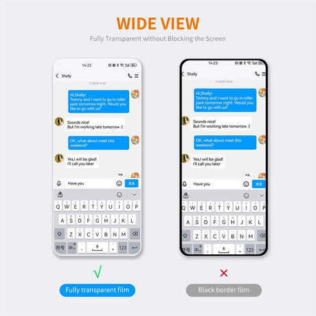 Samsung Galaxy A27 Herdet Glass Skjermbeskytter - 2 stk. - Gjennomsiktig