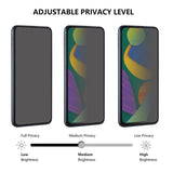 Motorola Moto G06 Power Skjermbeskytter i Herdet Glass - Personvern - Gjennomsiktig