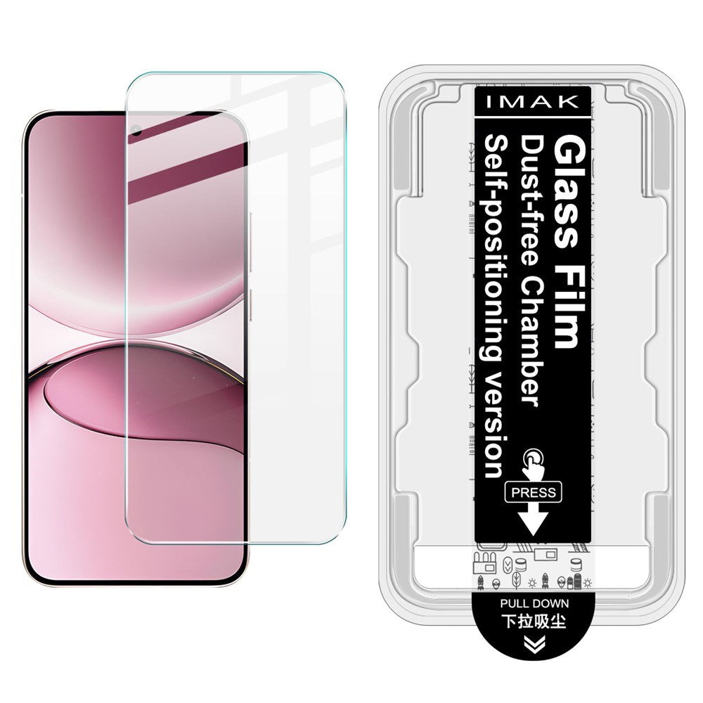 Xiaomi 15T / 15T Pro IMAK Herdet Glass Skjermbeskytter - inkl. Monteringsramme - Gjennomsiktig