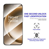 OnePlus 15 ENKAY Skjermbeskytter i Herdet Glass - Gjennomsiktig / Svart Kant