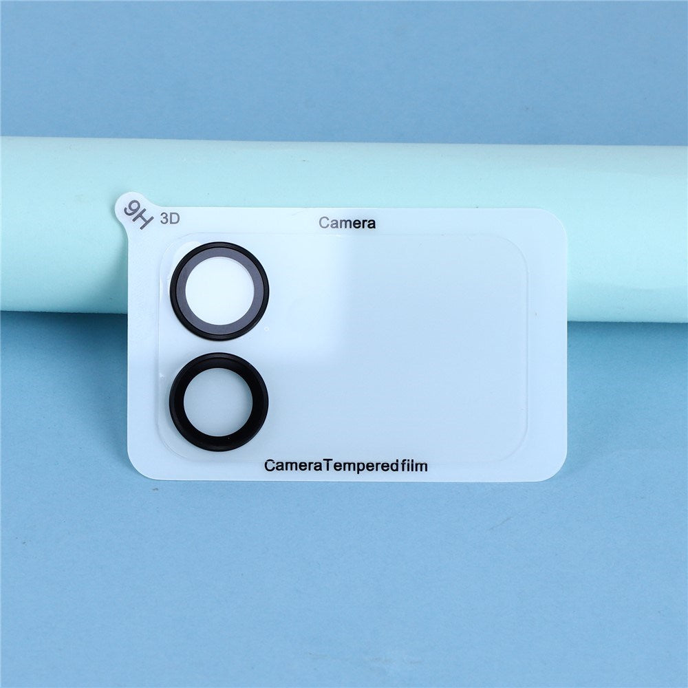 Xiaomi 17 Pro Beskyttelsesglass til Kameralinse - Gjennomsiktig / Svart