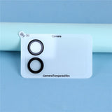 Xiaomi 17 Pro Beskyttelsesglass til Kameralinse - Gjennomsiktig / Svart