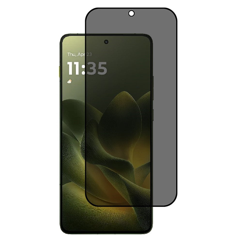 Motorola Edge 70 Skjermbeskytter i Herdet Glass - Personvern - Gjennomsiktig