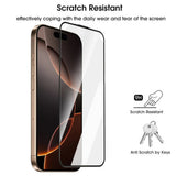 iPhone 18 Pro Max / 17 Pro Max Herdet Skjermbeskyttelsesglass m. Monteringsramme - Gjennomsiktig