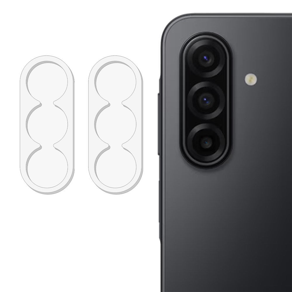 Samsung Galaxy A37 / A57 Kameralinsebeskyttelsesglass - 2 stk. - Gjennomsiktig