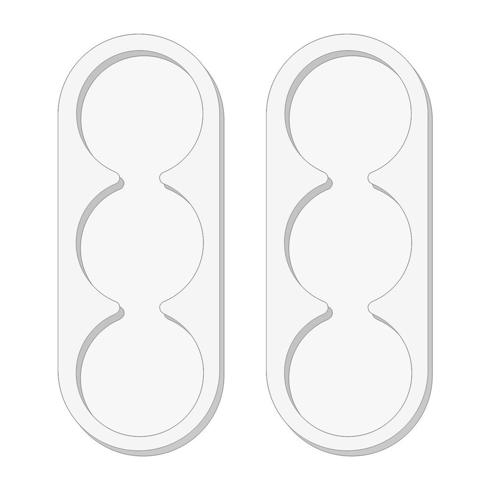 Samsung Galaxy A37 / A57 Kameralinsebeskyttelsesglass - 2 stk. - Gjennomsiktig