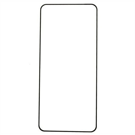 OnePlus 15R Herdet Skjermbeskyttelsesglass m. Fingeravtrykksopplåsing - Gjennomsiktig / Svart Kant