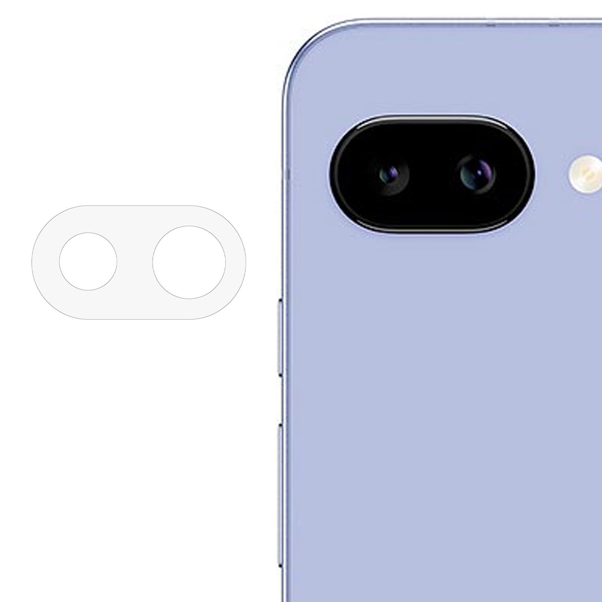 Google Pixel 10a Kameralinsebeskyttelsesglass - Gjennomsiktig