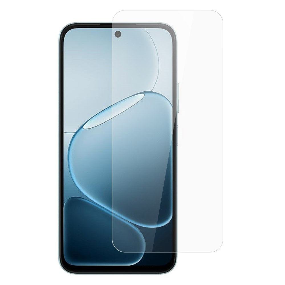 OPPO A6x Skjermbeskytter - 0.3mm Herdet Glass - Gjennomsiktig