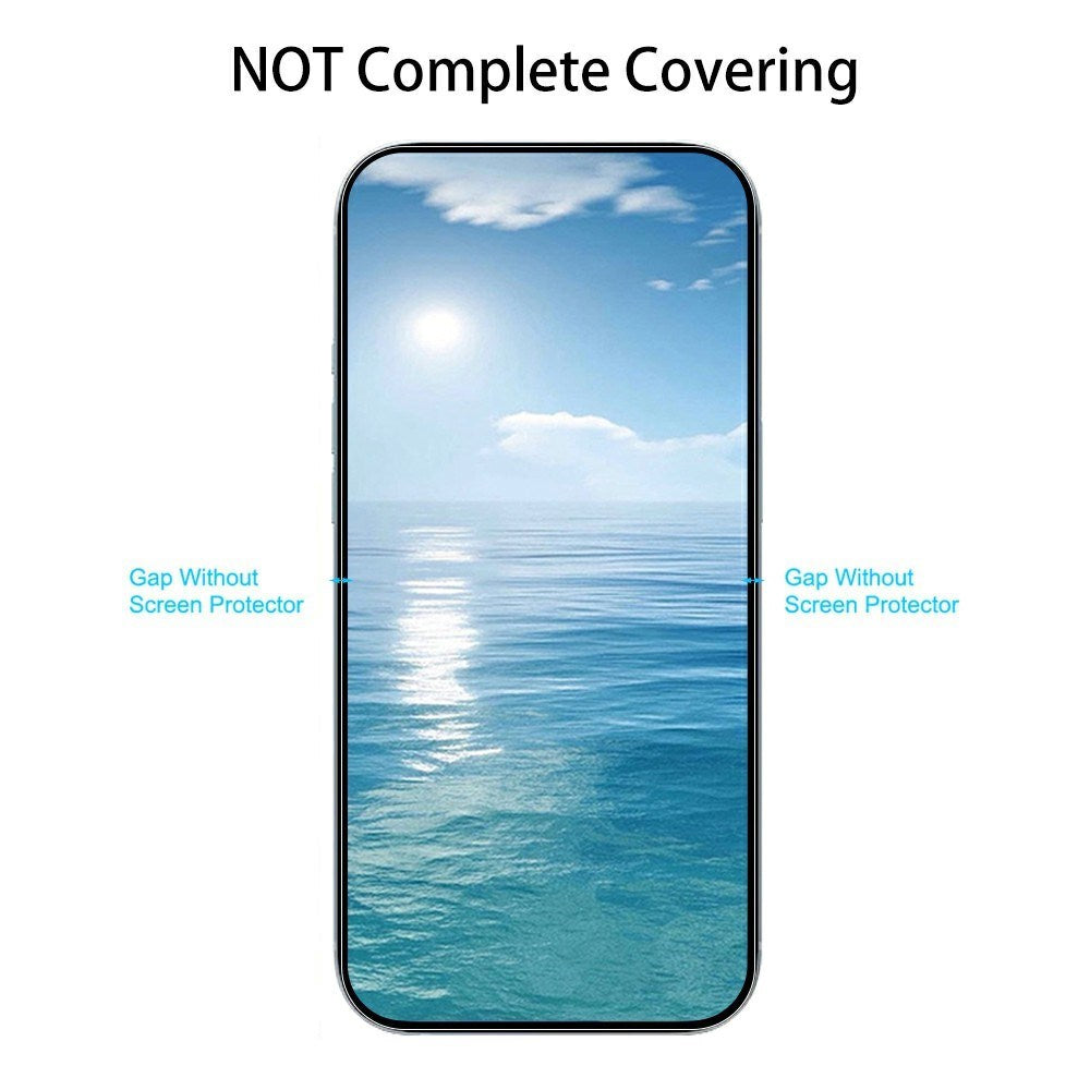OPPO A6x Skjermbeskytter - 0.3mm Herdet Glass - Gjennomsiktig